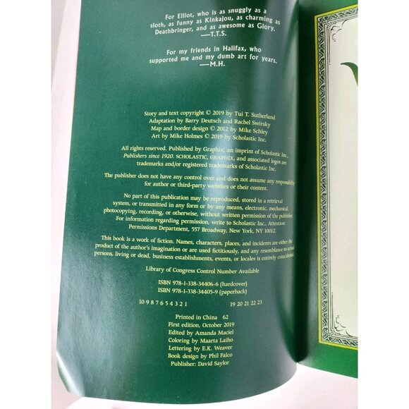 Wings of Fire Graphic Novel 1 2 3 Sutherland & Holmes Paperback Books - Picture 13 of 13